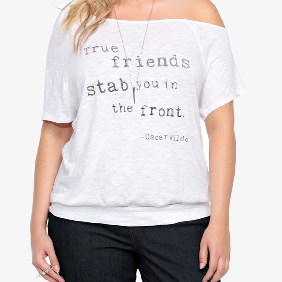 torrid Tops - Torrid Off-Shoulder graphic tee